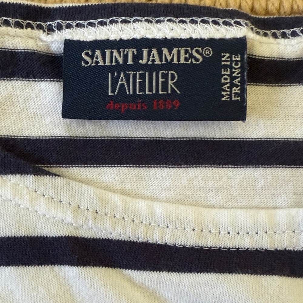 Saint James Neige-Marine Minquiers
Moderne Shirt, XS